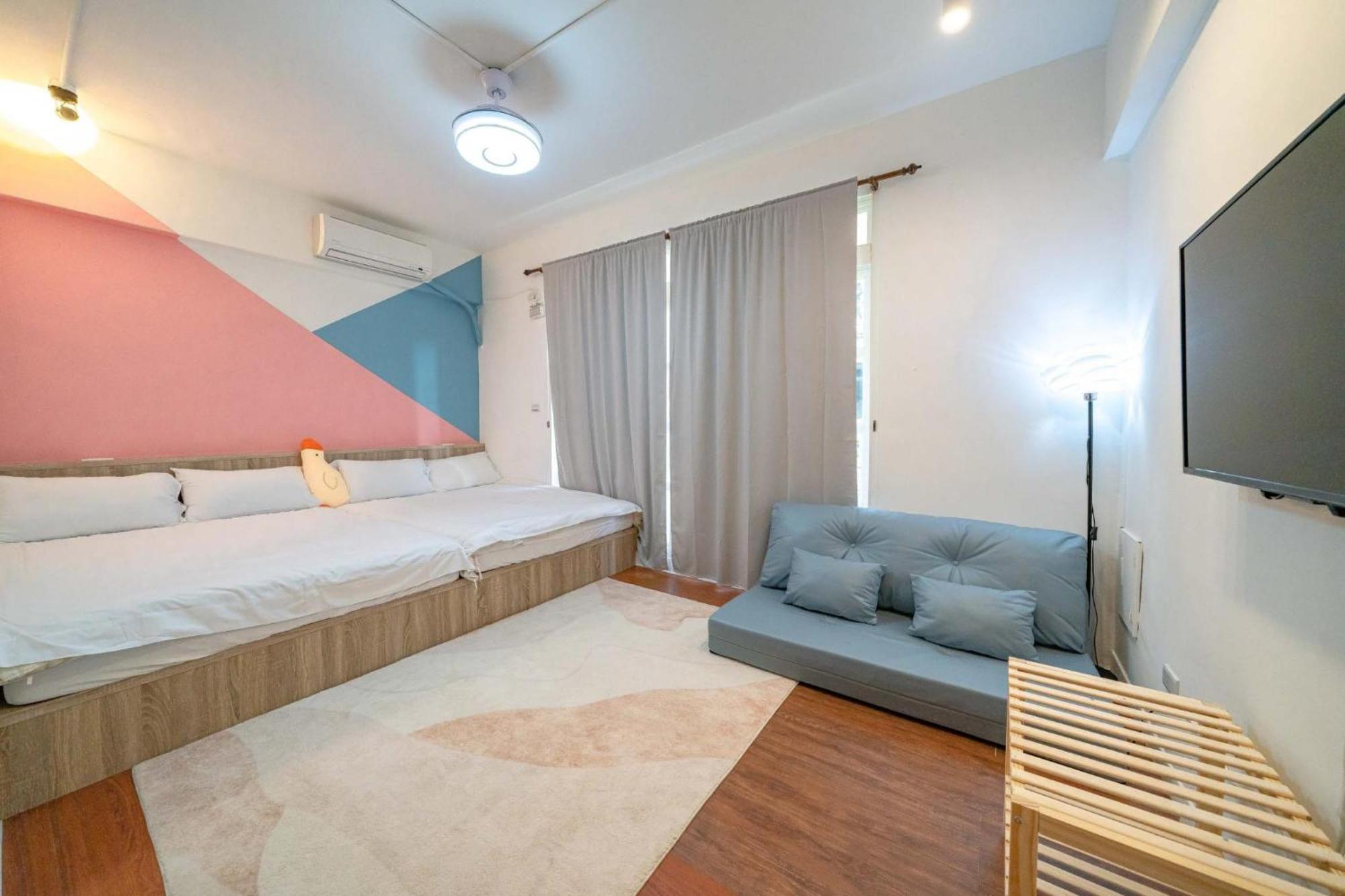 樂福小棧 Love House 宜蘭五結包棟民宿 Ktv 電動麻將 烤肉 Wujie Exteriér fotografie